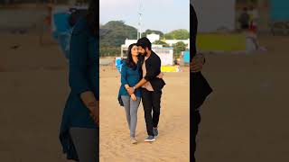 vishnukanth and samyuktha romantic reel video at beach 🥺💖😻