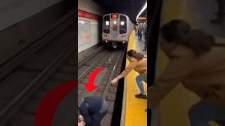 Viral Real Life Superhero Caught On Camera Subwaytrain Accident Automobile Train