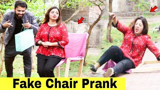 Fake Chair Prank | @HitPranks
