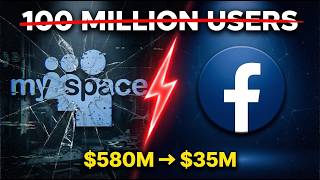 Myspace's BIG Mistake 100 Million Users Couldn't Save It