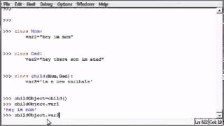 Python Programming Tutorial 36 Multiple Parent Classes