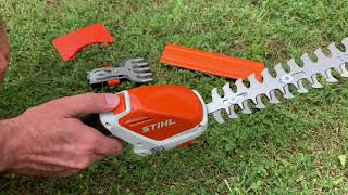 STIHL HSA 26 - Was kann die Akku Gras- und Heckenschere von Stihl?