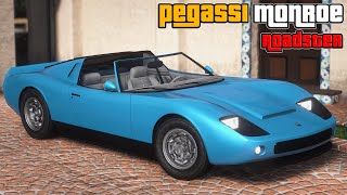 Pegassi Monroe Roadster (Lamborghini Miura Roadster) | GTA V Lore Friendly Car Mods | PC