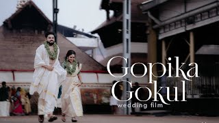 Latest Guruvayur Wedding Film ft.Gokul & Gopika | Moonwedlock | Traditional Hindu Wedding Highlights