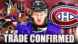 CHRISTIAN DVORAK OFFICIALLY TRADED TO MONTREAL CANADIENS (Arizona Coyotes, Habs News NHL Today 2021)