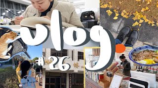 南大vlog｜研究生一周校园生活｜图书馆学习/新传学院访谈/北大教授讲座/喜提滑板车/和朋友们面基/逛超市/李子柒蛋黄酥/南大的猫们｜南京大学vlog