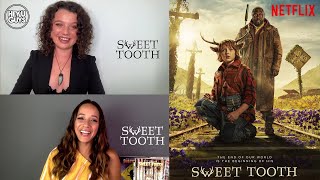Sweet Tooth - Dania Ramirez & Stefania LaVie Owen on Netflix's big new fantasy show