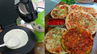 #shorts instantly kam tym me banao bahut sare uttapam roti maker per gits uttapam mix se💃