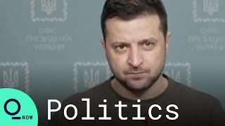 Zelenskiy Thanks the U.S. for Banning Russian Oil Imports