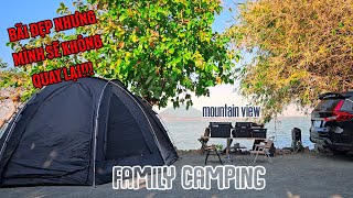 🔥 Family Camping at Dau Tieng Lake - A Fun \u0026 Challenging Experience! 🔥