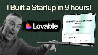 Building a SaaS in 9 Hours with Lovable (AI App Builder Tutorial)