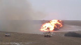 U.S. Armored Division Soldiers  Live Fire  - Combined Resolve XI CALFEX Germany