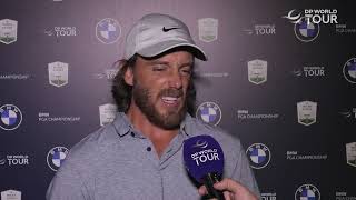 Tommy Fleetwood Friday Flash Interview 2023 BMW PGA Championship © DP World Tour