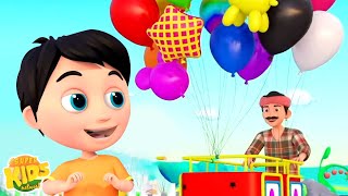 Gubbare Wala Aaya, गुब्बारे वाला आया, Balloon Song and Hindi Nursery Rhyme