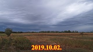 │2019.10.02.│Hidegfront, zivatarok│Cold Front, Thunderstorms│