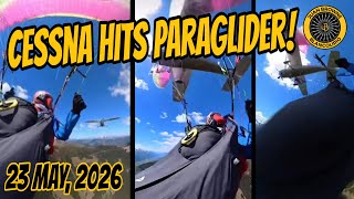 Paraglider vs C-182 Mid Air Collision 23 May 2026