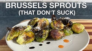 Bacon and Balsamic Brussels Sprouts - You Suck at Cooking (episode 154)