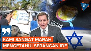 Serangan “Ugal-ugalan” Israel ke Relawan Kemanusiaan Bikin AS Murka