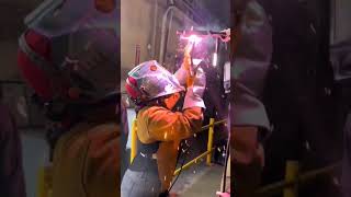 Girls welding #welding