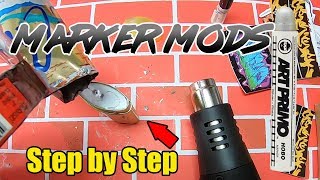 DEODORANT STICK MOD  w/ Melted Hobo Markers