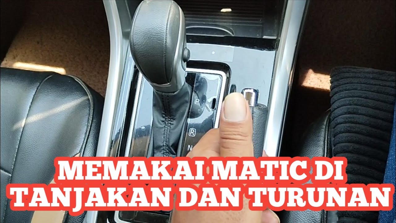 Cara Menggunakan Gigi Matic Di Tanjakan Dan Turunan - YouTube