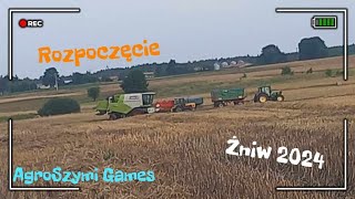 ZACZELIŚMY ŻNIWA 2024..... CLAAS \u0026 JOHN DEERE