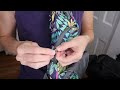 deter pickpockets anti theft carabiner zipper locks demo review