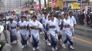 ところざわまつり2015 民踊流し 所沢証券同業会