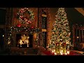 2 hours of classic christmas songs with fireplace and beautiful christmas background