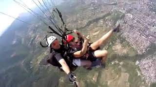 Paragliding from Vodno 2017 Dushko Miloshevski i Irena Spirovska