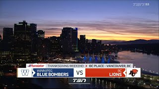 Winnipeg Blue Bombers vs BC Lions Week 18 Full Game 2023