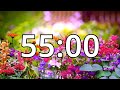 55 Minutes Timer with Music | Spring Timer