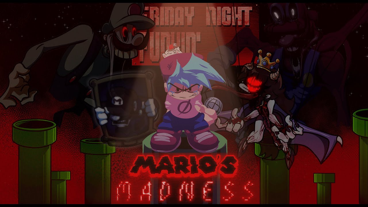 FNF MOD: Mario's Madness V2 (UPDATE) - YouTube