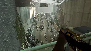 Left 4 Dead 2 but the horde is full of CHAOS...