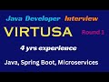 Java Developer Interview | Virtusa | First Round