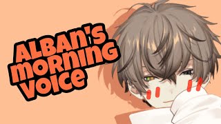 Alban's voice reveal