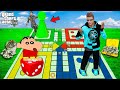 Shinchan & Franklin Plays Ludo In GTA 5 With Funny Dares