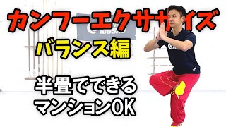 【畳半畳でできる】カンフーエクササイズ（バランス編）