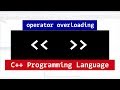 Overloading C++ Stream Insertion, Extraction Operators | C++ Programming Tutorial