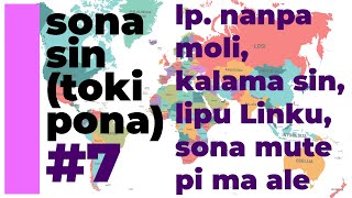 SONA SIN #7 | News in Toki Pona [EN/TP subtitles]