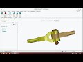 knuckle joint  in creo parametric (2.0/3.0/5.0)