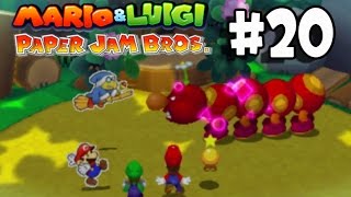 MARIO & LUIGI: PAPER JAM BROS | PARTE #20 | (JEFE) KAMEK CON FLORUGA