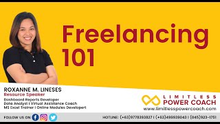 Freelancing 101 06.12.2020 (Online Job in the Philippines at home)