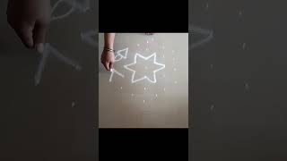 simple rangoli 7*4✨ #simplerangoli #muggulu #easyrangoli #shortsfeed #ytshorts #viralshort