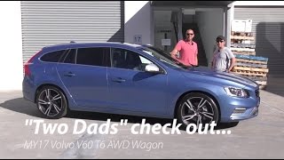 2017 Volvo V60 Wagon T6 AWD R-design with Polestar ("Two Dads" Review) | BRRRRM Australia