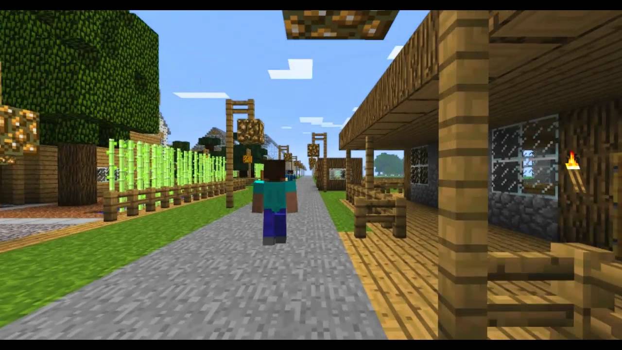 A Normal Day In Minecraft Youtube