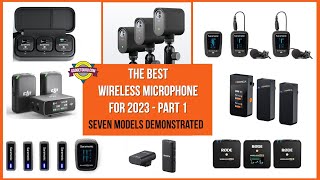 The Best Wireless Microphones For 2023 Part One. 7 models demonstrated with Mevo Start Cameras