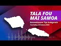 Radio Samoa - News from Samoa (23 SEP 2024)