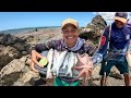 PESCAMOS POLVO, SAUNA, AGULHINHA E PREPARAMOS UM ALMOÇO NA BEIRA DO MAR ( CATCH AND COOK)