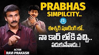 Ravi Prakash about Prabhas Simplicity In Eshwar Movie | Latest Interview | iDream Media